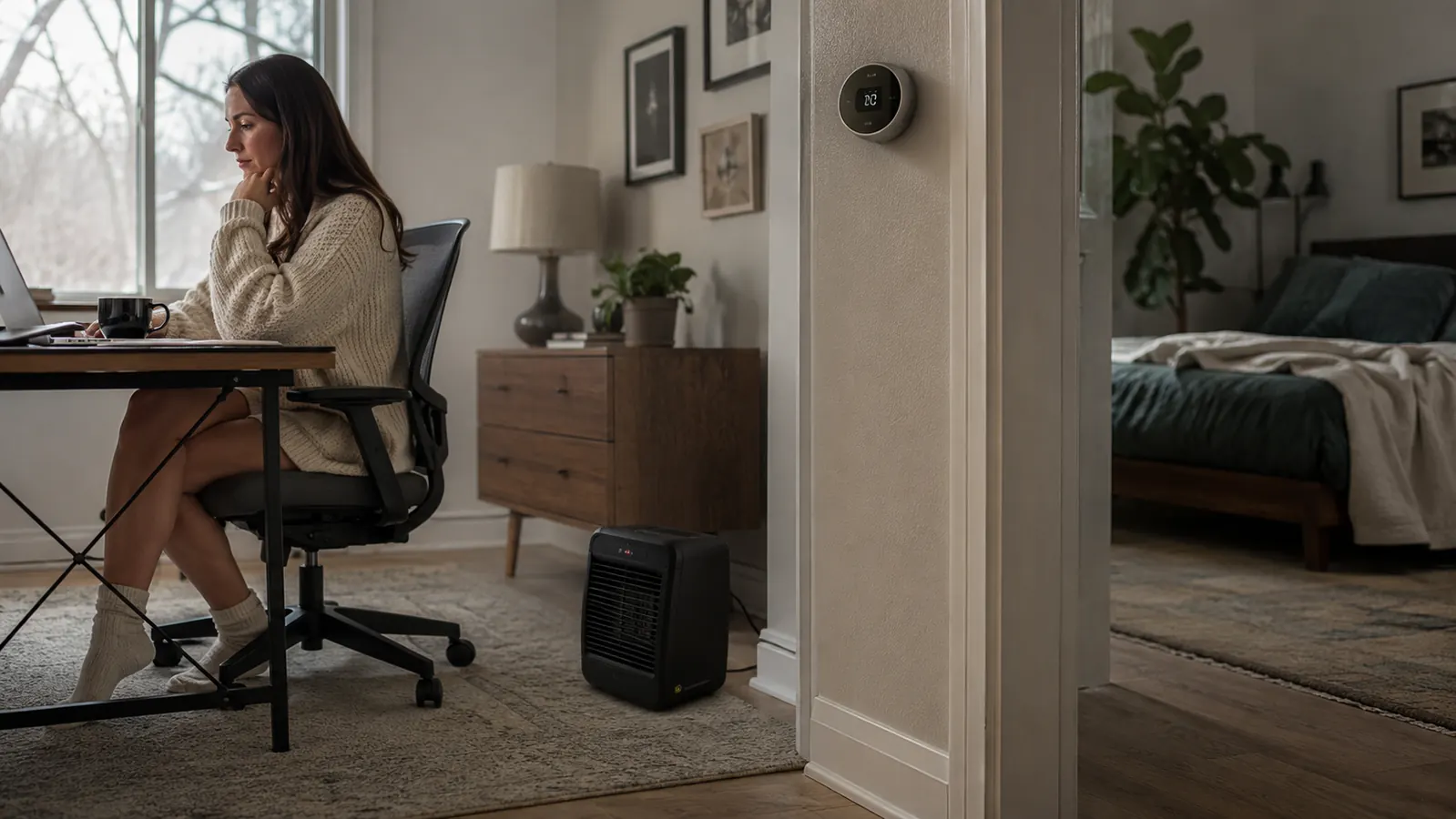 Amazon Basics Desk Heater vs Cranking the Central Heat: Which Wins?