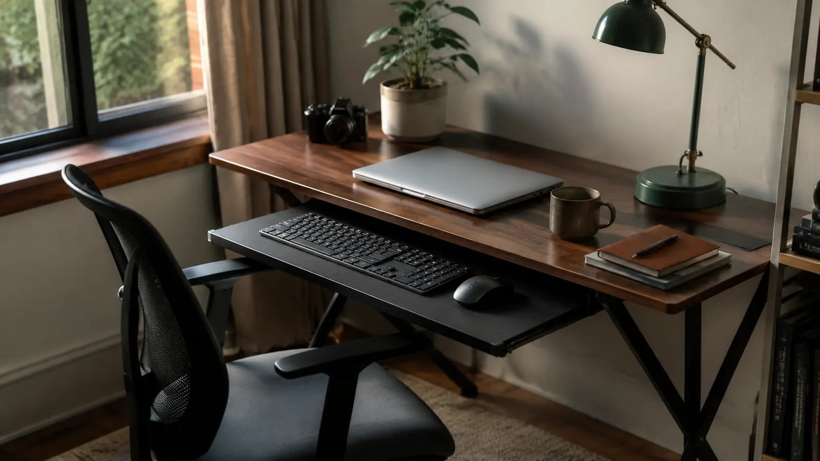 How a Clamp-On Keyboard Tray Saved My Wrists From Burnout