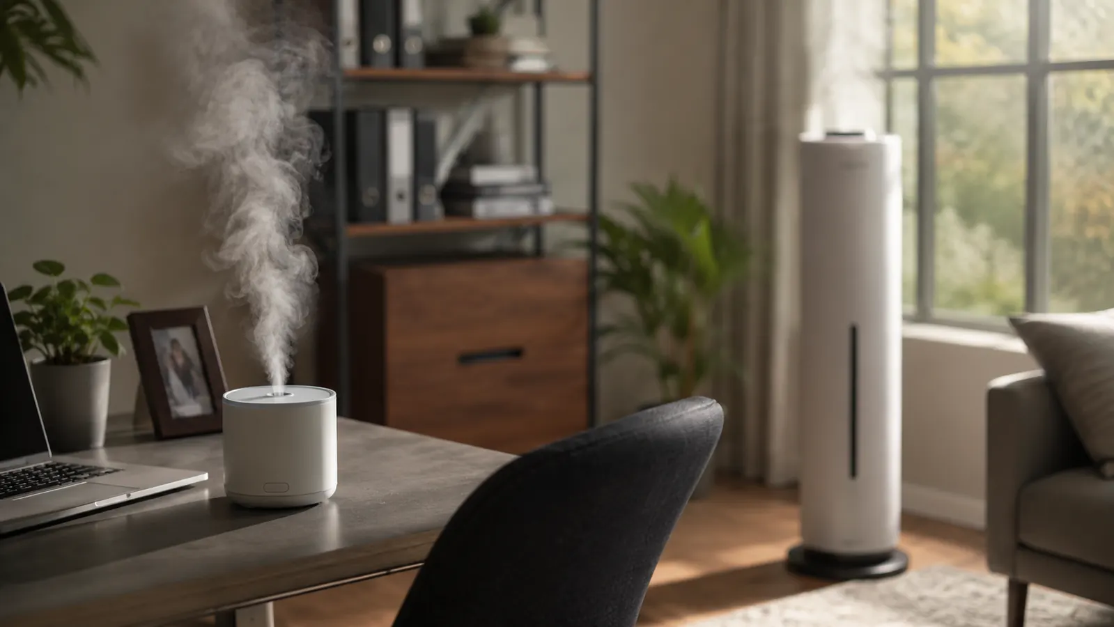 GENIANI Desk Humidifier vs a Large Room Humidifier: Which Wins for a Home Office?